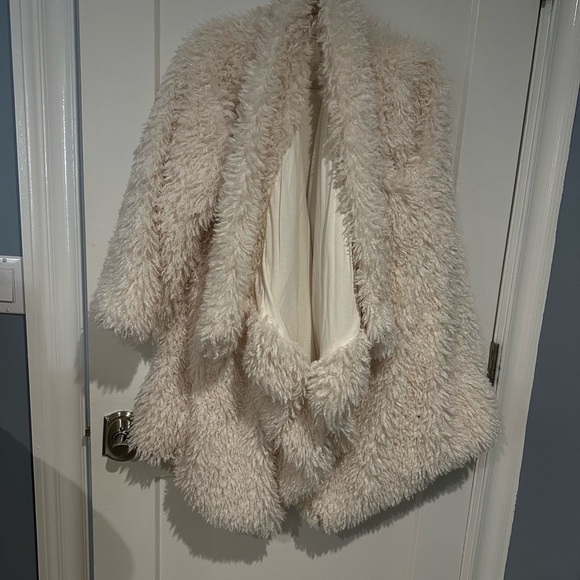 Daily Practice by Anthropologie Faux-Fur Jacket size Medium - Picture 5 of 6